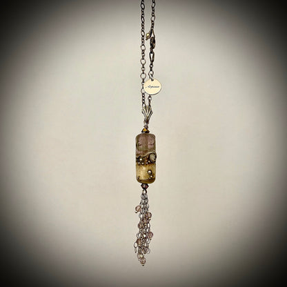 Hanging View / Whispering Sands beachlove necklace by Arpaia